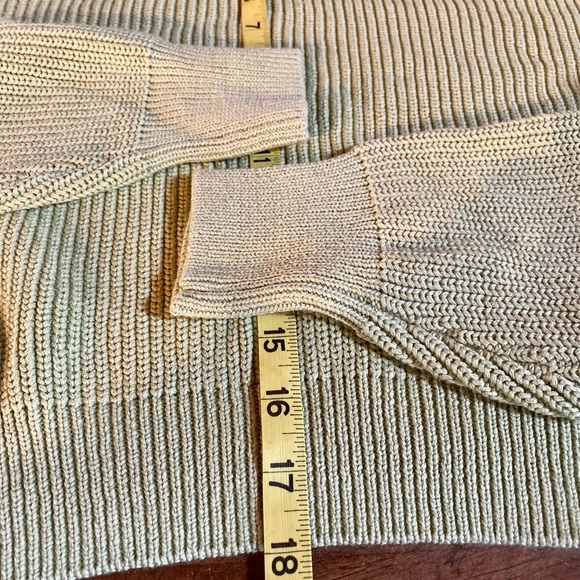 🍀Reformation Sami cropped sweater in Zest Green🍀 NWT - Picture 10 of 11